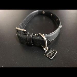 Coach dog collar
